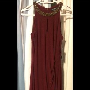 Ralph Lauren Red Evening Dress
